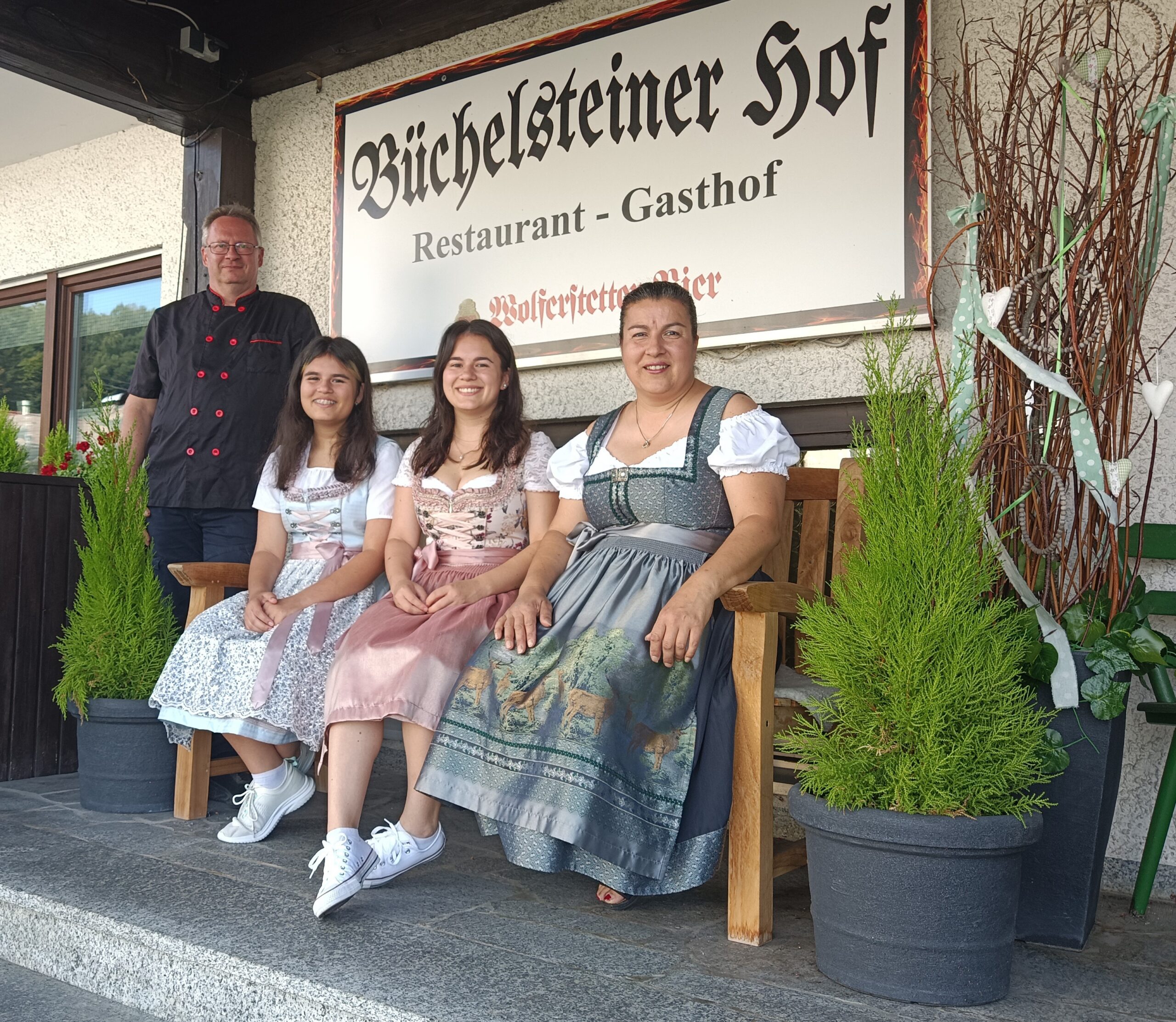 Betreiberfamilie Schulz vom Büchelsteiner Hof in Grattersdorf