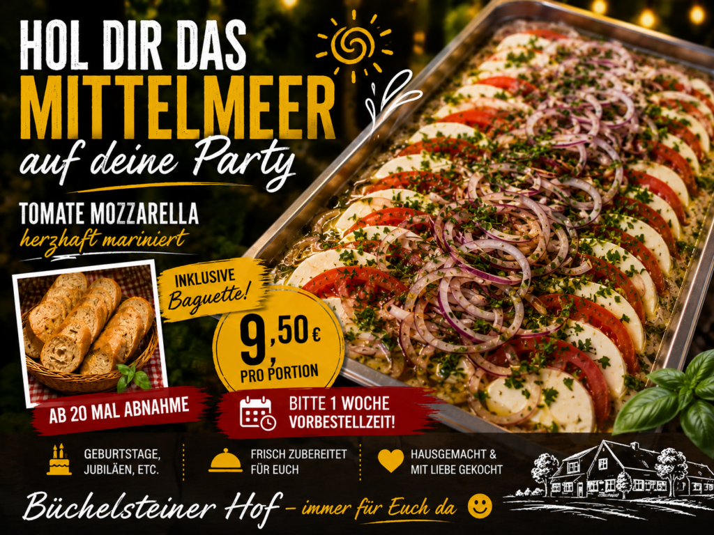 Partyservice - Catering vom Büchelsteiner Hof in Grattersdorf